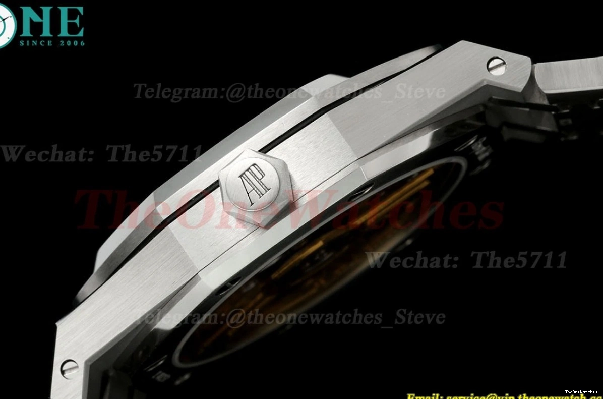 Super A4302 SS TKF Clone Dial 41mm 15500 Grey Oak SS Royal 0522